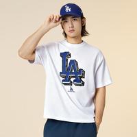 NEW ERA 夏季新款MLB印花短袖T恤情侣宽松百搭圆领t恤潮
