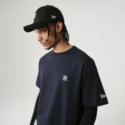 NEW ERA MLB潮流基础系列圆领宽松百搭T恤男女同款