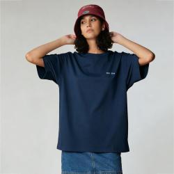 NEW ERA 美式宽松字母印花圆领短袖T恤男女同款休闲百搭t恤潮