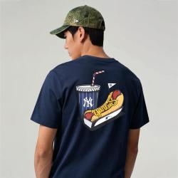 NEW ERA 春夏MLB NY赛事文化男女款情侣T恤短袖