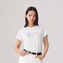 Levi's 李维斯冰酷系列夏季款女士白色短袖T恤002YQ