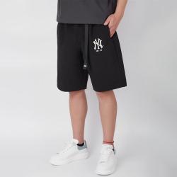NEW ERA MLB纯色弹力简约舒适百搭休闲短裤男女同款情侣款潮