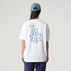NEW ERA 春夏新款MLB美式短袖T恤线条logo印花情侣透气