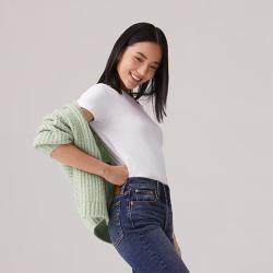 Levi's 李维斯秋冬女士美式复古毛衣开衫外套A8899