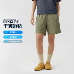 斯凯奇 2026年秋季运动短裤女梭织短裤健身宽松舒适柔软