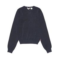 Levi's 女士藏蓝色圆领休闲针织衫