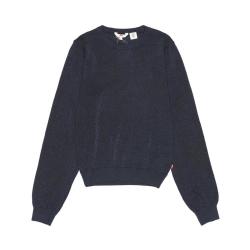 Levi's 女士藏蓝色圆领休闲针织衫