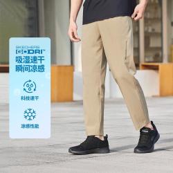 斯凯奇 25年春夏运动裤男长裤口袋拉链速干裤男