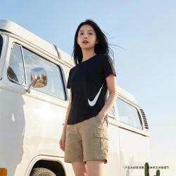 NIKE 轻薄舒适 运动休闲 女子短袖T恤