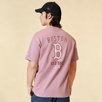 NEW ERA MLB短袖T恤休闲圆领字母印花情侣宽松百搭26年夏新款
