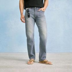 Levi's 李维斯冰酷系列26春夏新款男士凉感防晒555宽松直筒牛仔裤