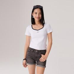 Levi's 李维斯春夏款女士针织休闲短袖T恤003SM
