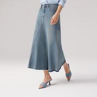 Levi's 李维斯春夏女士洗水牛仔半身裙003WA