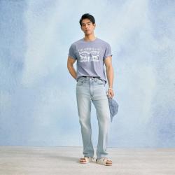 Levi's 李维斯冰酷系列26春夏新款男士凉感防晒565宽松直筒牛仔裤