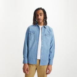Levi's 李维斯男士美式街头休闲牛仔衬衫外套85744