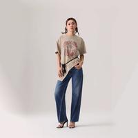 Levi's 李维斯春夏女士BAGGY直筒牛仔裤A3494