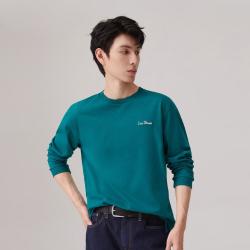 Levi's 美式经典宽松印花圆领套头卫衣