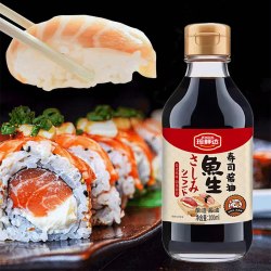 珍鲜达鱼生寿司酱油200ml日式料理芥末三文鱼刺身海鲜酿造酱油