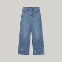 Levi's 李维斯春夏女士高腰阔腿牛仔裤A6081