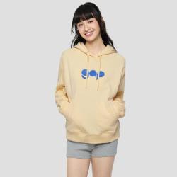Gap 女装2026春季款logo毛巾绣宽松套头连帽卫衣休闲上衣859631