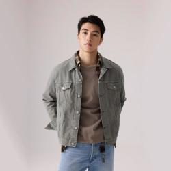 Levi's 李维斯26年春夏新款男士美式复古工装风怀旧牛仔夹克外套