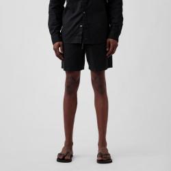 Gap 男装2026夏季款直筒松紧腰休闲百搭短裤美版873624
