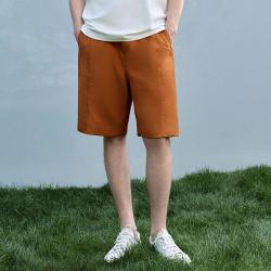Gap 男装2026夏季款logo刺绣宽松直筒短裤893108