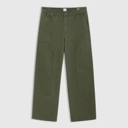 Gap 男装春款logo重磅斜纹棉伐木工长裤宽松休闲裤720710
