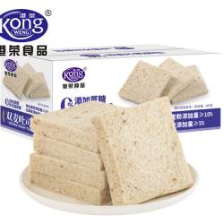 港荣 双麦吐司面包 460g/箱