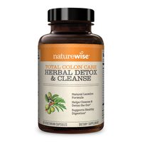 naturewise 自然薇萃 排毒减肥产品 排毒 促进消化健康 60粒胶囊装 草药味 纯素