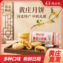 酥必客 黄庄月饼300g/1包5块