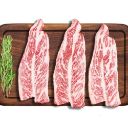 领食鲜生 澳洲进口 M9级雪花牛小排 1kg（约4-6片装）