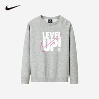 NIKE 女童秋季圆领卫衣