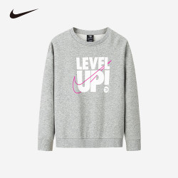 NIKE 女童秋季圆领休闲运动卫衣