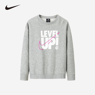 NIKE 女童秋季圆领卫衣