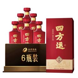 沱牌 四方运系列 52度 浓香型白酒 500ml*6瓶