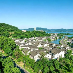 宁波陶麓书香世家酒店(东钱湖店) 雅致庭院双床房{私享庭院，静舍舒心}2晚(连住)