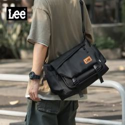 Lee 【轻便大容量】男士单肩邮差包