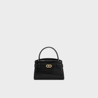 CHARLES & KEITH 【鳄纹质感】CK2-50270880 鳄鱼纹凯莉包女士手提包