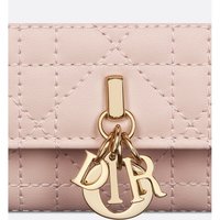 Dior 到手3719欧洲直邮DIOR迪奥我的DiorGlycine钱包拉链羊皮 钱包