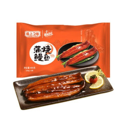 顶顶鳗 日式烤鳗鱼400g/袋2条整条装 海鲜预制菜肴加热即食