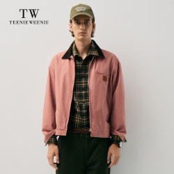 TEENIE WEENIE 舒适简约风休闲撞色夹克