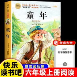 全套3册 童年爱的教育和小英雄雨来六年级上册必读的课外书老师经典书目完整版高尔基管桦小学快乐读书吧6上阅读书籍