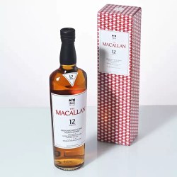 麦卡伦 12年 双雪莉桶 蓝钻 单一麦芽威士忌 700ml