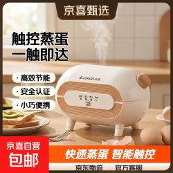 志高 煮蛋器多功能电蒸锅家用小型蒸蛋器多功能早餐机ZDQ-031 单层
