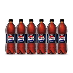 百事 可乐无糖可乐900ml*6瓶碳酸饮料汽水经典聚餐分享