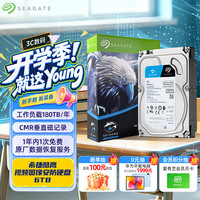 希捷 监控硬盘 6TB 256MB SATA CMR垂直 机械硬盘 视频储存 数据恢复服务