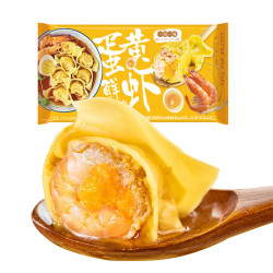 一旬一味 蛋黄鲜虾手工馄饨 整颗虾仁 257.5g（30+款任选）