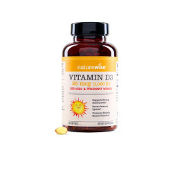 naturewise 自然薇萃 维生素D3阳光瓶 360粒 vd3软胶囊
