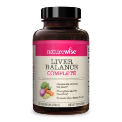naturewise 自然薇萃  奶蓟草护肝胶囊 120粒 含姜黄根丹参灵芝 肝脏排毒